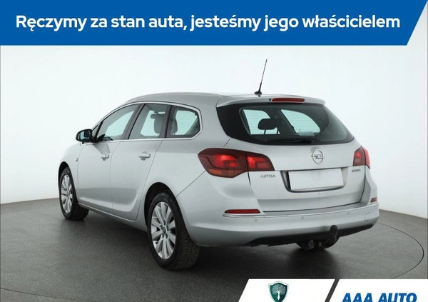 Opel Astra cena 25500 przebieg: 261963, rok produkcji 2014 z Jastrowie małe 211